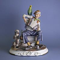 Уличные музыканты Автор M. Lory Фарфоровая мануфактура Capodimonte