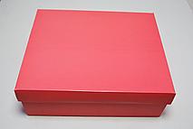 Коробка розовая с отдельной крышкой