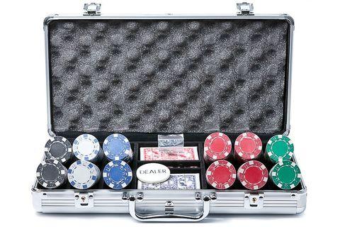 Набор в алюминиевом кейсе для игры в покер Poker Game Set Casino Size Chip (100 фишек) - фото 2 - id-p85072751