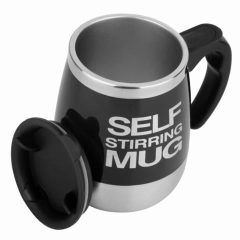 Термокружка самомешалка «Self Mixing Mug» (Желтый) - фото 5 - id-p62004880