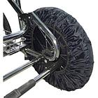 Чехлы на колёса большого диаметра для прогулки 4 шт в комплекте BAMBOLA (D=35,5 см)