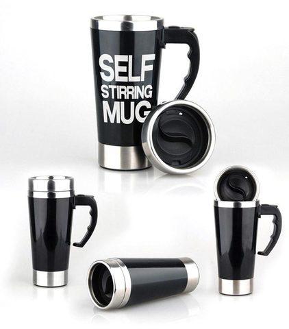 Кружка-миксер саморазмешивающая SELF MIXING MUG CUP (Зеленый) - фото 7 - id-p62008691