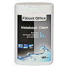 Влажные салфетки для ноутбуков F430029 "FAVORIT OFFICE" Notebook Clean (фляга - 100 шт) /