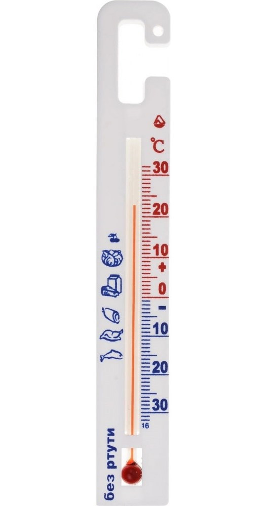 Термометр для холодильника Стеклоприбор ТБ-3-М1 исп.7 (с крючком для крепления)