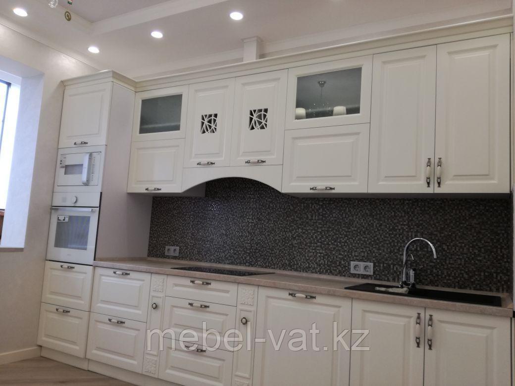 Кухонный гарнитур, белый, прямой, 3,6 м - фото 3 - id-p85102125