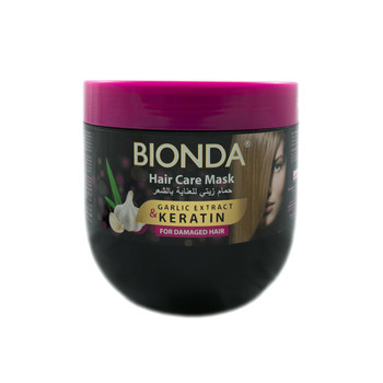 Маска для волос 1000мл Bionda с кератином и экстрактом чеснока KERATIN & Garlic Extract