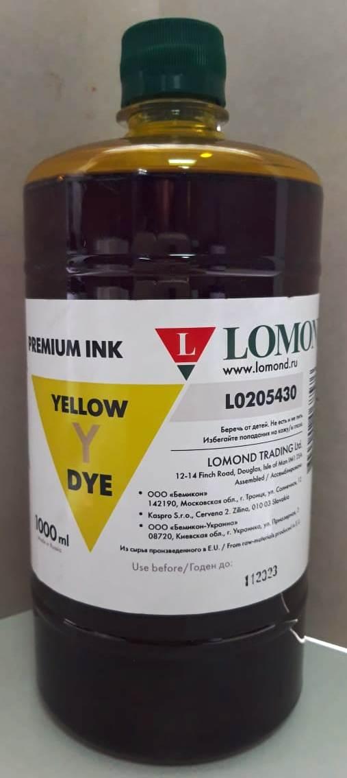 Canon CL-511/513 Lom Y 1L Dye for CLI-426\CL-211/811 LC13-010Y L0205430 (L0205430) - фото 1 - id-p85105710