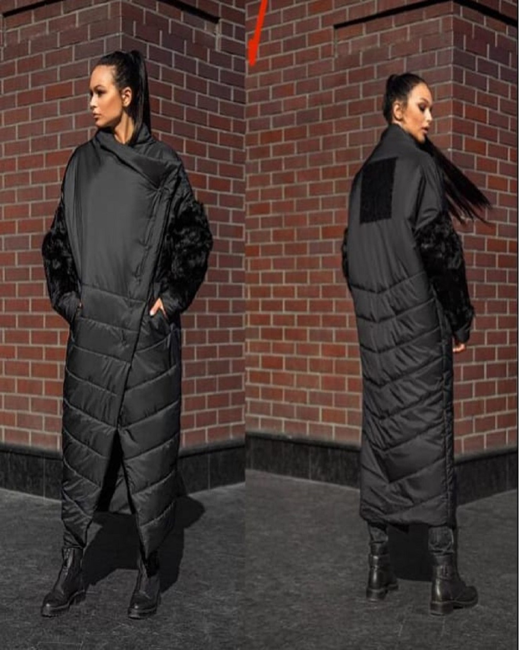 Женская куртка (биопух) 110 см