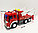 Пожарная машина с автокраном с звуковым и световым сопровождением 1:16 City service SY754C-X08, фото 5