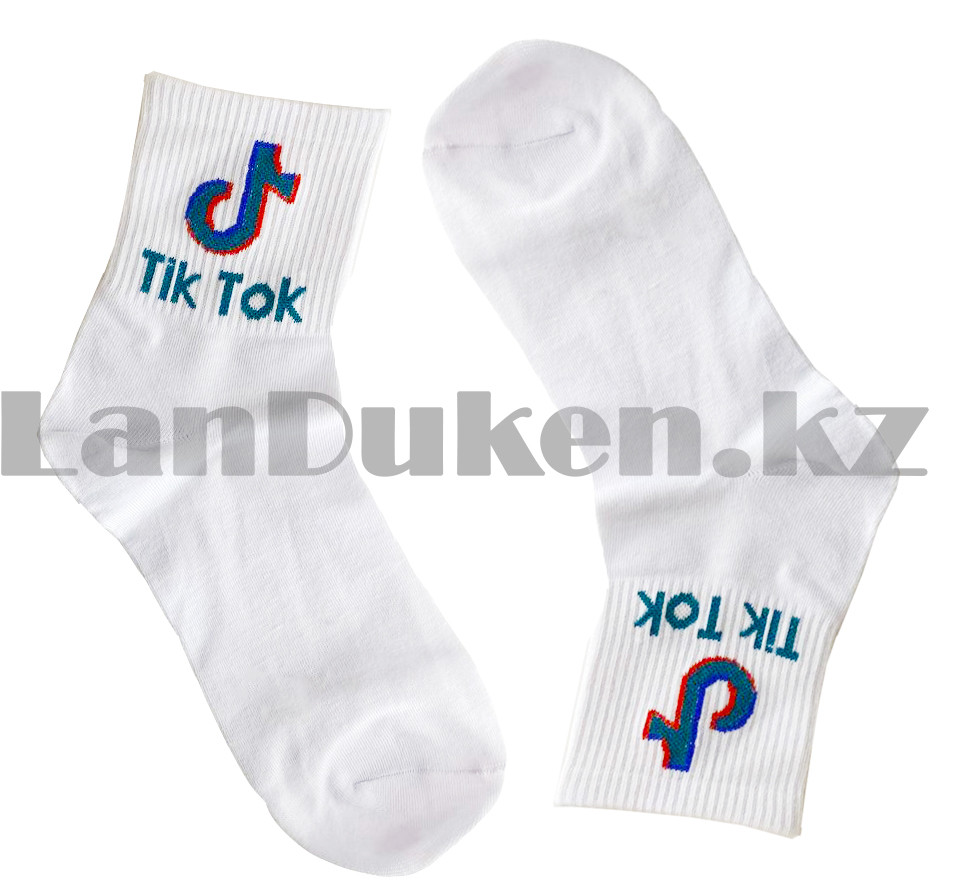 Носки женские хлопковые Tik Tok (Тик Ток) 36-41 размер Amigobs белые - фото 5 - id-p85021485