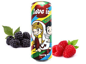 LOVE is Газ напиток berry mix ягодный микс  330ml /12шт-упак/