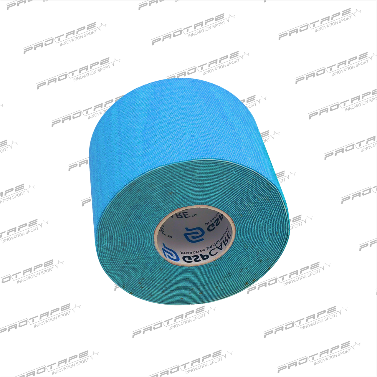Кинезиологическая лента GSP CARE Kinesiology Tape 5см х 5м голубой - фото 1 - id-p85121453