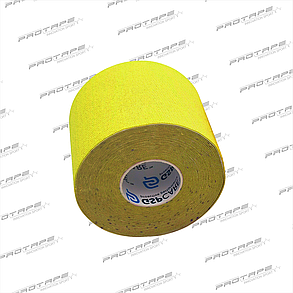 Кинезиологическая лента GSP CARE Kinesiology Tape 5см х 5м желтый, фото 2