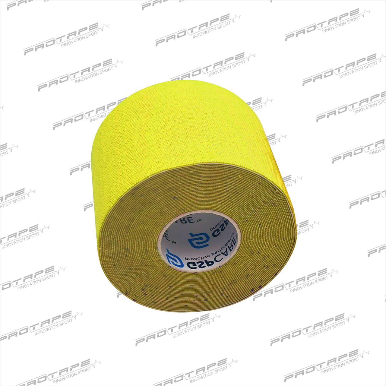 Кинезиологическая лента GSP CARE Kinesiology Tape 5см х 5м желтый - фото 1 - id-p85121461