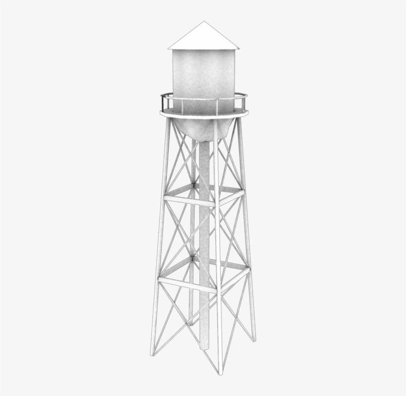 Водонапорная башня стволовая 50 куб - фото 1 - id-p85121468