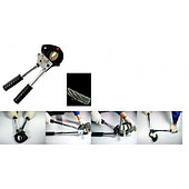 Ножницы секторные для резки стального троса d до 22мм J20 с телескоп.руч.55х160х400