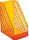 Лоток вертикальный STAMM XXL, ширина 16 см, оранжевый