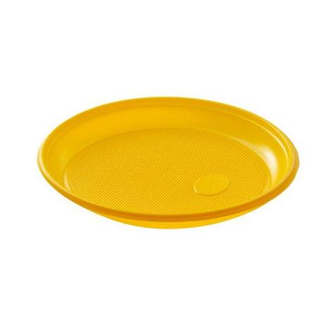 Тарелка десертн., d 165мм, жёлтая, 2400 шт, фото 2