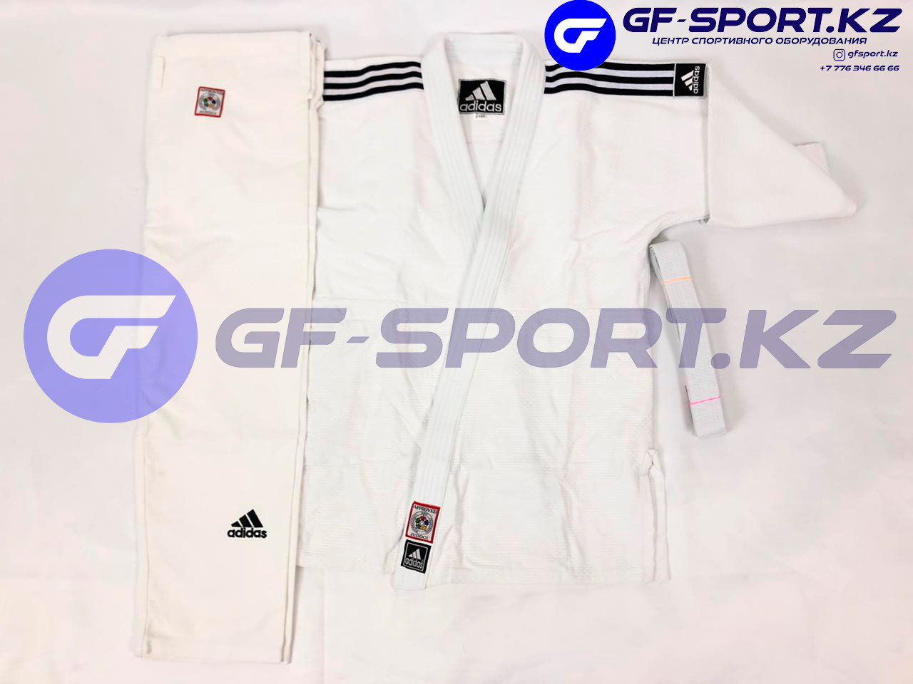 Кимоно для дзюдо Adidas! Доставка Алматы и по всем городам РК!
