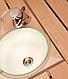 Шайка Cariitti с подсветкой Led для русской бани (Светодиодная подсветка, с клапаном), фото 3