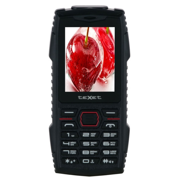 Мобильный телефон Texet TM-519R (Black-Red)