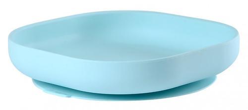 Тарелка Beaba Silicon Suction Plate Blue