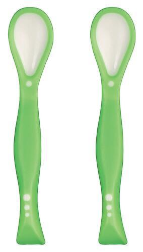 Силиконовая ложка Happy Baby Flexible Spoons Grass