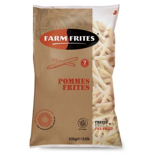Картофель фри Farm Frites 7 мм 2,5 кг