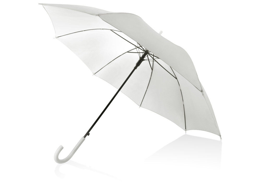 Зонт-трость полуавтоматический с пластиковой ручкой - фото 1 - id-p85159443