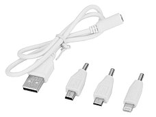 Портативное зарядное устройство Ангра, 2200 mAh, бирюзовый, фото 4