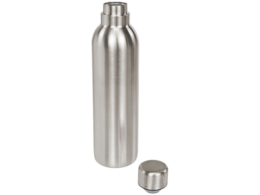 Спортивная бутылка Thor с вакуумной изоляцией объемом 510 мл, серебристый - фото 3 - id-p85159540