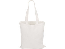 Сумка для шопинга Carryme 140 хлопковая, 140 г/м2, белый, фото 4