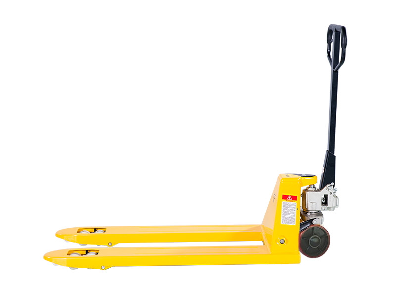 Гидравлическая тележка TOR PWH35-II 1500 кг 2400 мм (полиуретановые колеса)