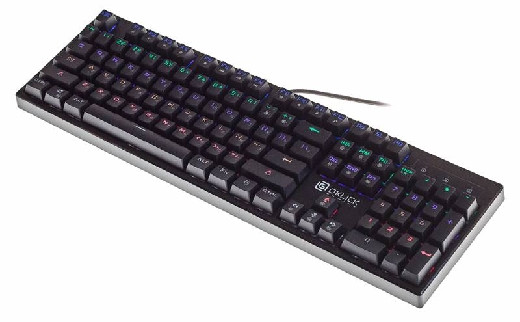 Клавиатура игровая Oklick 940G VORTEX механическая черный USB Gamer LED - фото 2 - id-p81274157