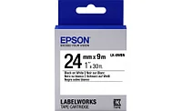 Epson C53S656006 Лента пастельная LK-6WBN Std Blk/Wht 24/9