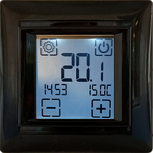 Терморегулятор SDF-421H программируемый черный