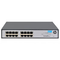 HPE JH016A коммутатор неуправляемый OfficeConnect 1420 16G Layer 2 Switch (16xRJ-45 10/100/1000 ports)