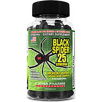 Жиросжигатель, Cloma Pharma Black Spider, 100 капсул