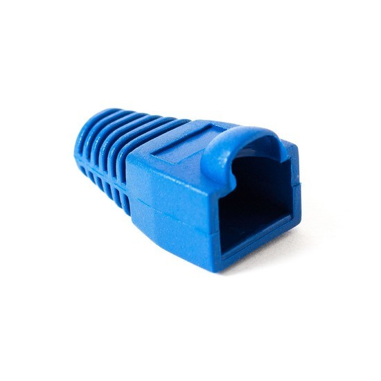 SHIP S905-Blue Бут (Колпачок) для защиты кабеля Cat. 5е, FTP, Синий - фото 1 - id-p85170042