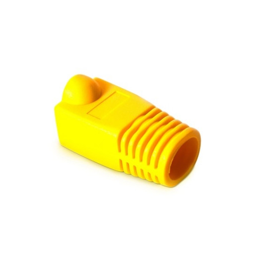 SHIP S904-Yellow Бут (Колпачок) для защиты кабеля Cat. 6a, UTP, Жёлтый - фото 1 - id-p85170048