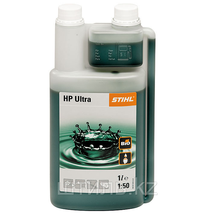 Масло STIHL для двухтактных двигателей HP Ultra (зеленое)