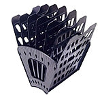 Лоток СТАММ 6 отделений, черный