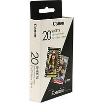 Бумага Zink Paper ZP-2030 для фотоаппаратов и принтеров Canon  Zoemini (20 листов)