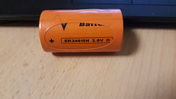 Батарейка MINAMOTO ER34615Н Lithium, 3.6В, D 19000 мАч с коннектором