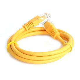 Патч-кабель EuroLan 0.5м желтый