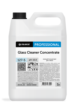Моющий концентрат для стёкол Glass Cleaner Concentrate 5 л