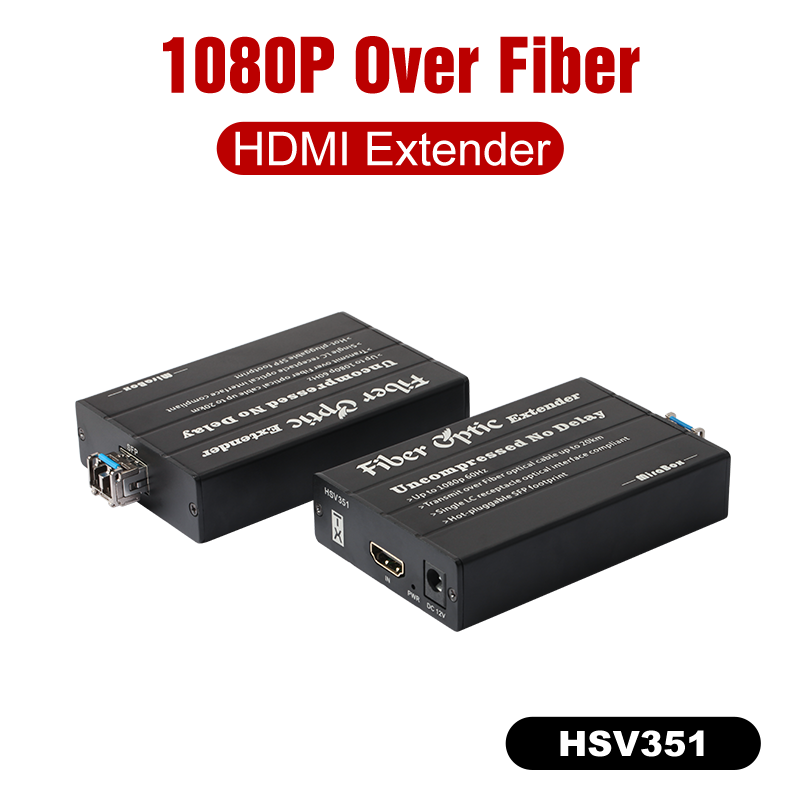 HSV351 1080P HDMI EXTENDER over Fiber/Optical Point to point - фото 1 - id-p85204685