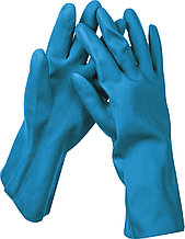 Перчатки латексные с неопреновым покрытием, хозяйственно-бытовые, стойкие к кислотам и щелочам, размер S