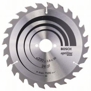 Пильный диск Bosch Optiline Wood 200 x 30, Z24