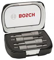 Набор ударных магнитных головок HEX 1/4" Bosch 65 мм, 4 шт